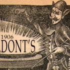 Donts from 1906