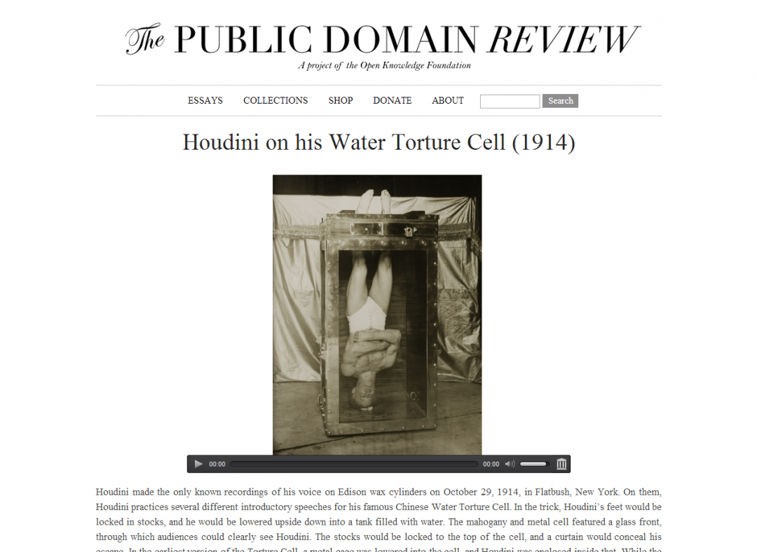 houdini in water tank houdini in water tank