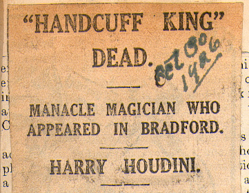 “HANDCUFF KING” DEAD