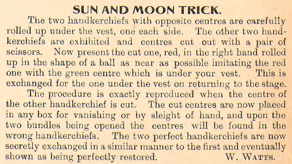 Sun And Moon Trick